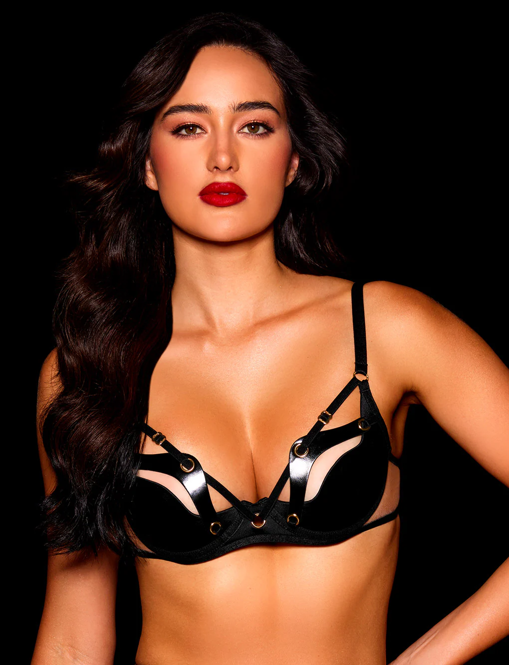 Indi Black Bra