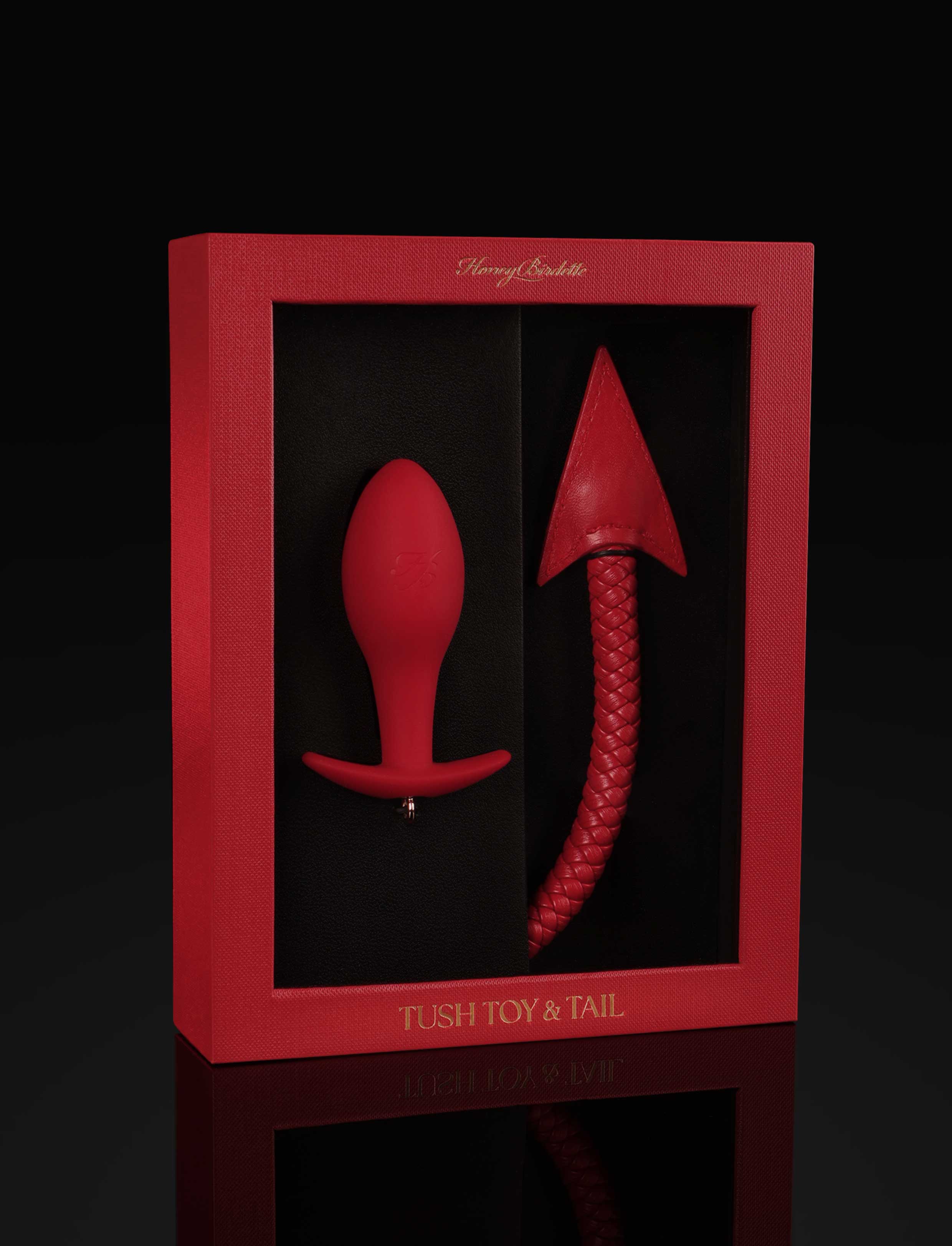 Tush Toy and Tail Red