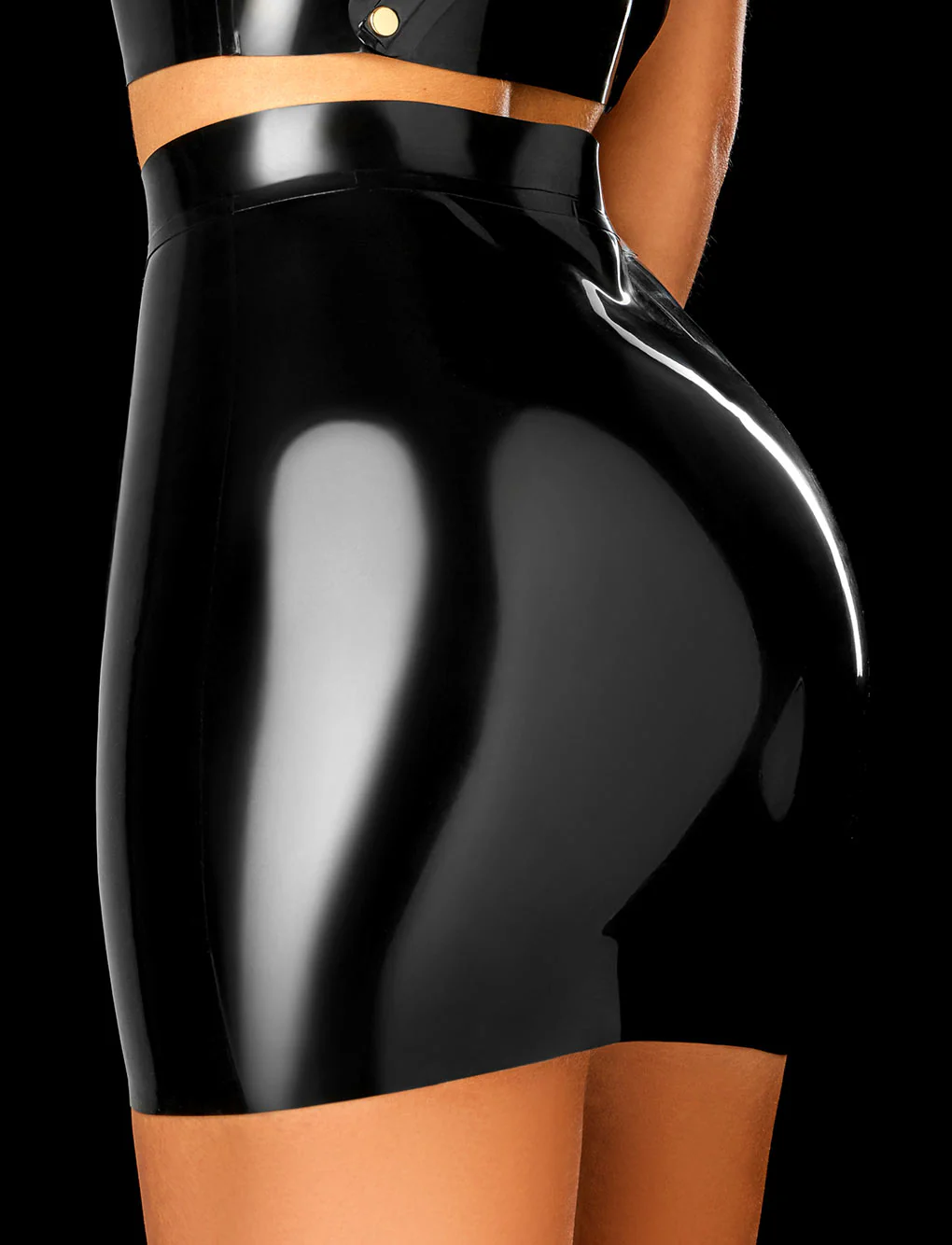 7685-latex-2-0-black-mini-skirt-3.webp Latex 2.0 Black Mini Skirt