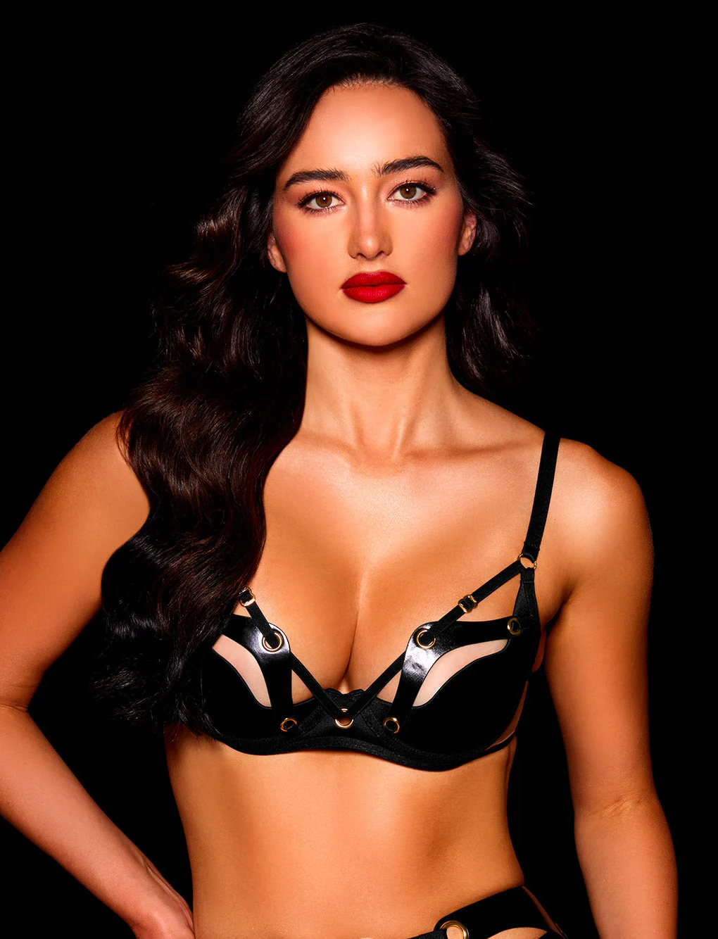 7806-indi-black-3-piece-lingerie-set-4.webp Indi Black 3 Piece Lingerie Set