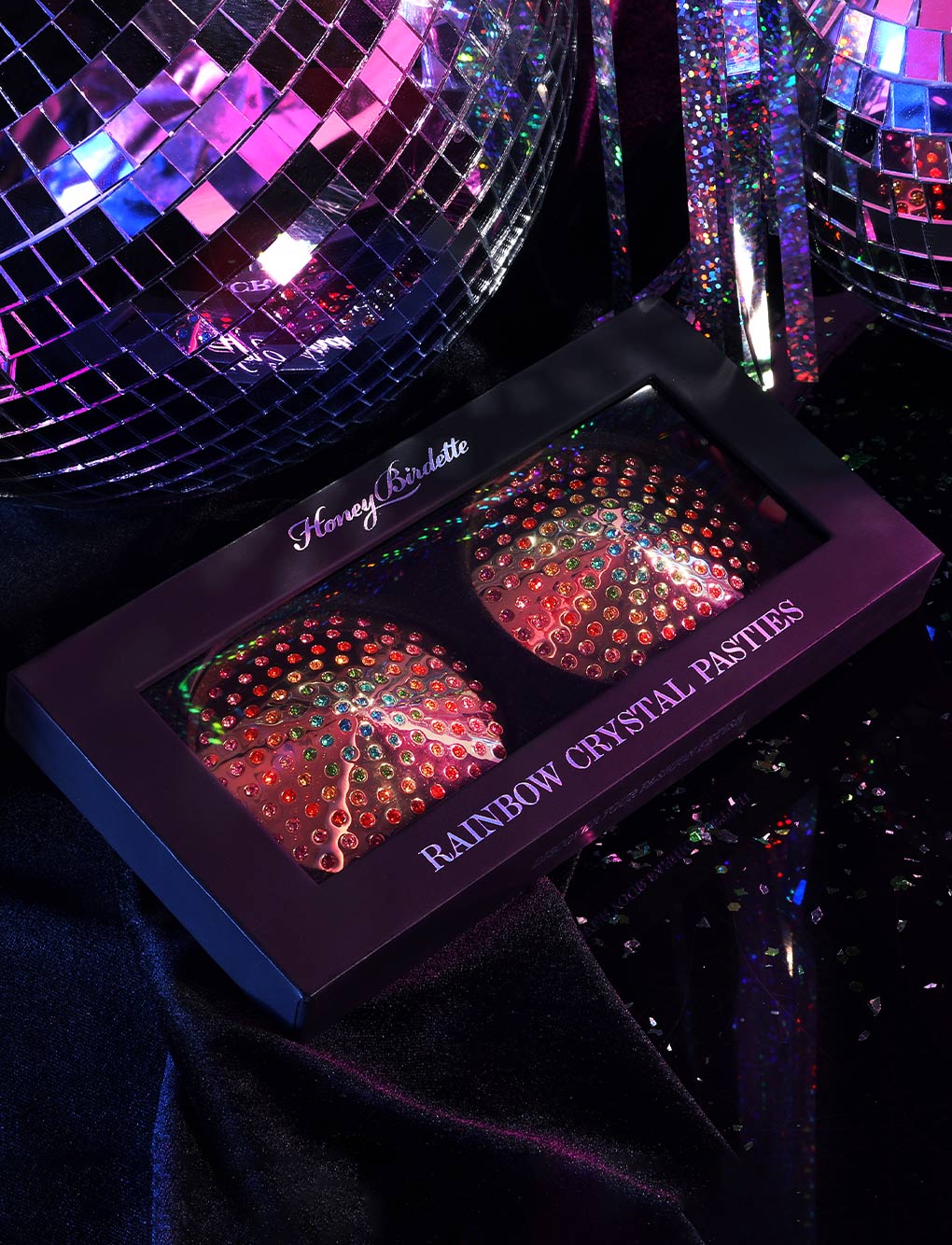 Rainbow Crystal Pasties